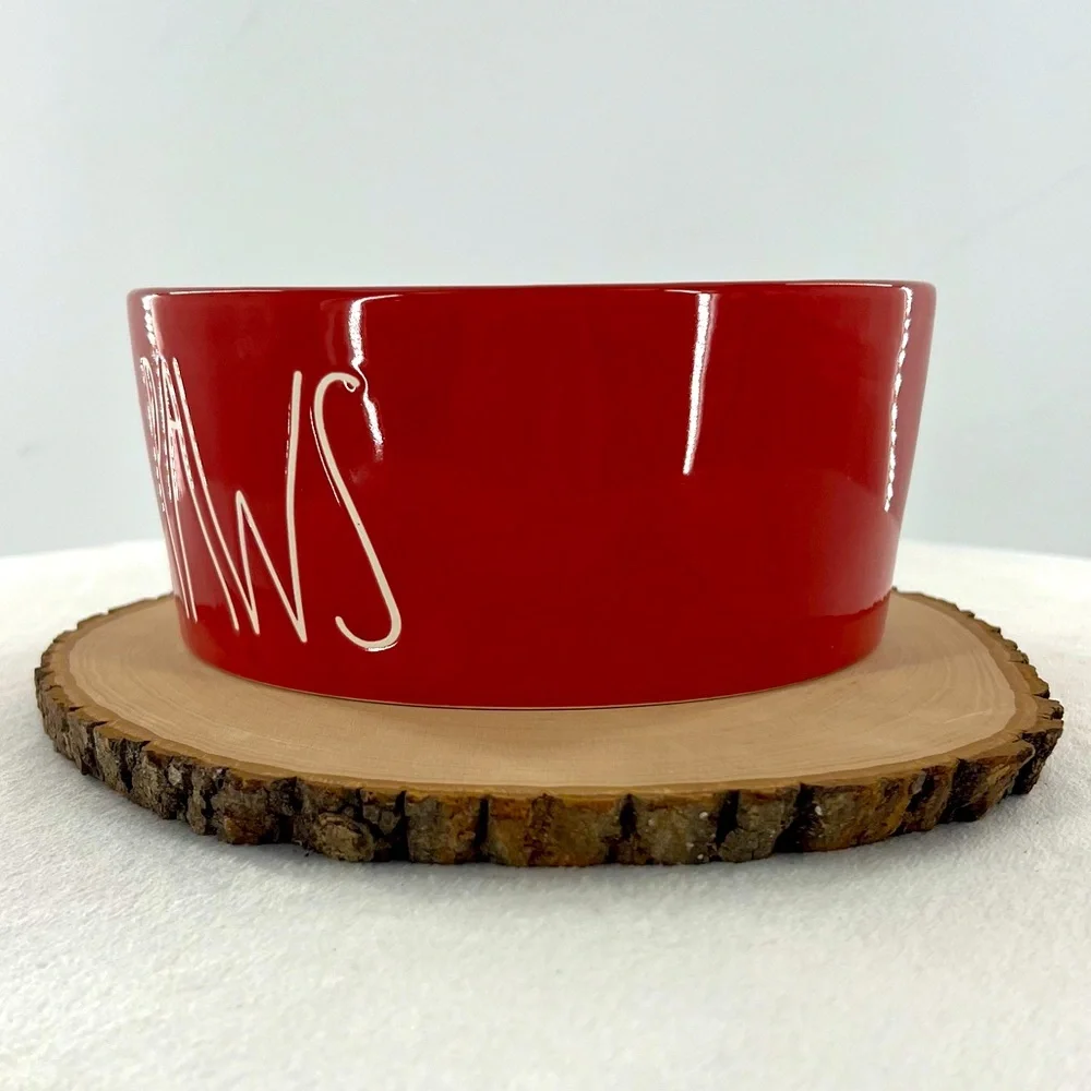 Rae Dunn “Santa Paws” Dog/Pet Dish